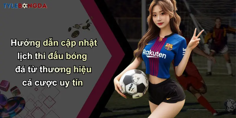 Lịch Thi Đấu Bóng Đá: Cập Nhật Tỷ Lệ Chuẩn Từ Nhà Cái Uy Tín 4 Hướng dẫn cập nhật lịch thi đấu bóng đá từ thương hiệu cá cược uy tín
