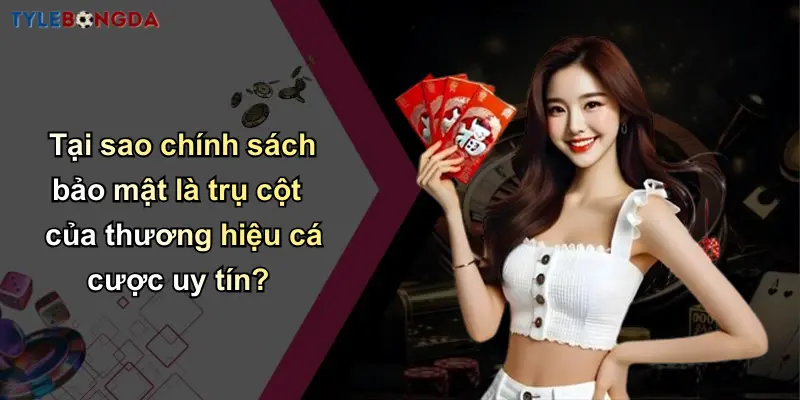 Tại sao chính sách bảo mật là trụ cột của thương hiệu cá cược uy tín?