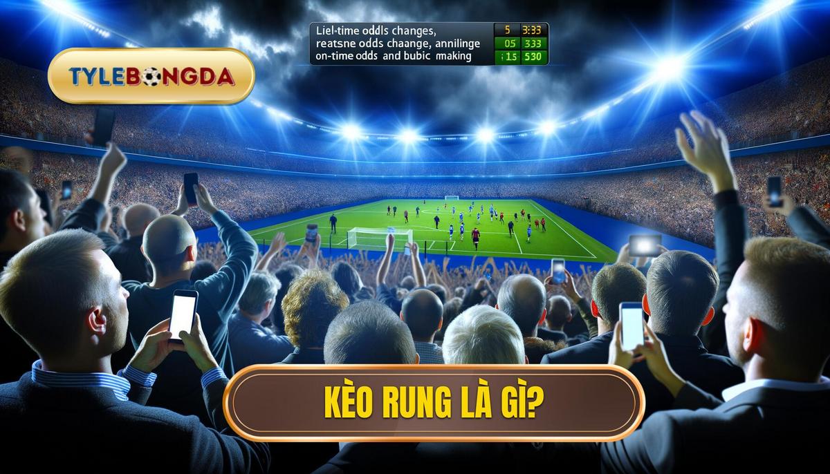 Kinh nghiệm bắt kèo rung (live betting) hiệu quả và chi tiết 2 Kèo rung (live betting) là gì_