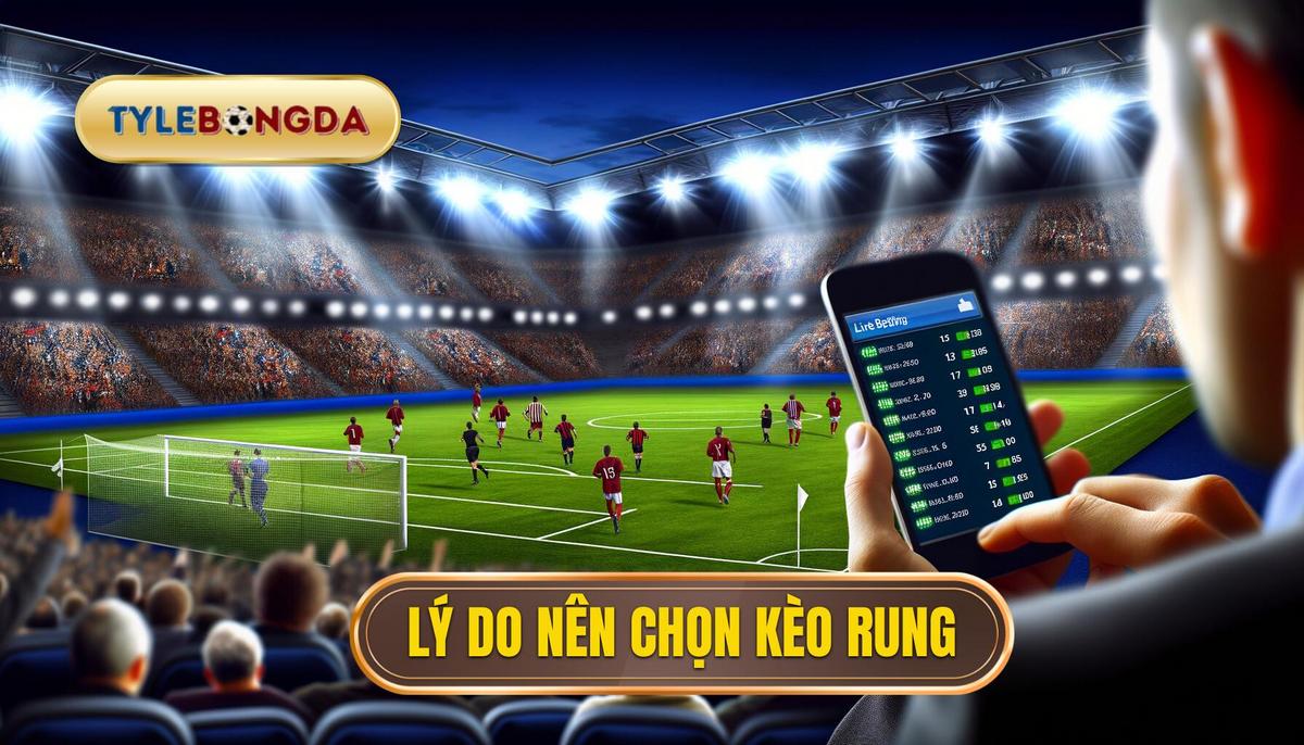 Kinh nghiệm bắt kèo rung (live betting) hiệu quả và chi tiết 3 Vì sao nên chọn kèo rung_