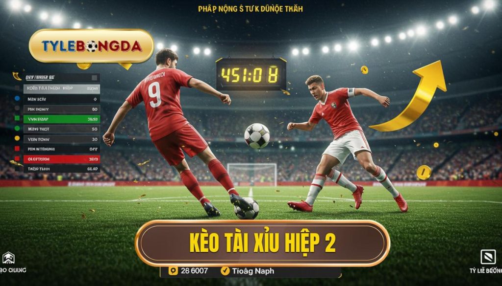 Kèo Tài Xỉu Hiệp 2: Chiến Lược Chinh Phục Tỷ Lệ Thắng Lớn 1 Kèo tài xỉu hiệp 2