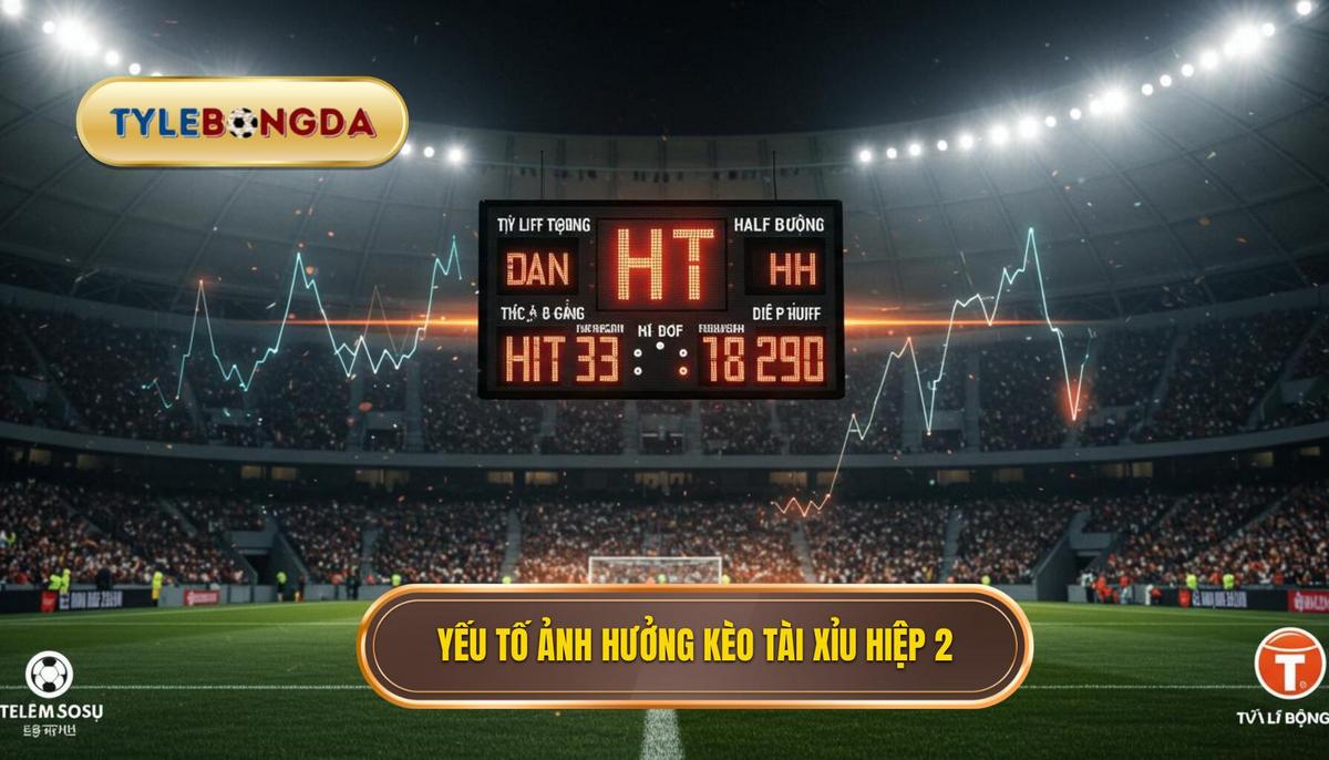Kèo Tài Xỉu Hiệp 2: Chiến Lược Chinh Phục Tỷ Lệ Thắng Lớn 3 Phần 2_ Yếu Tố Ảnh Hưởng Đến Biến Động Của Kèo Tài Xỉu Hiệp 2