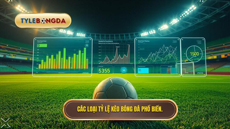 Các loại tỷ lệ kèo bóng đá ngày mai phổ biến nhất