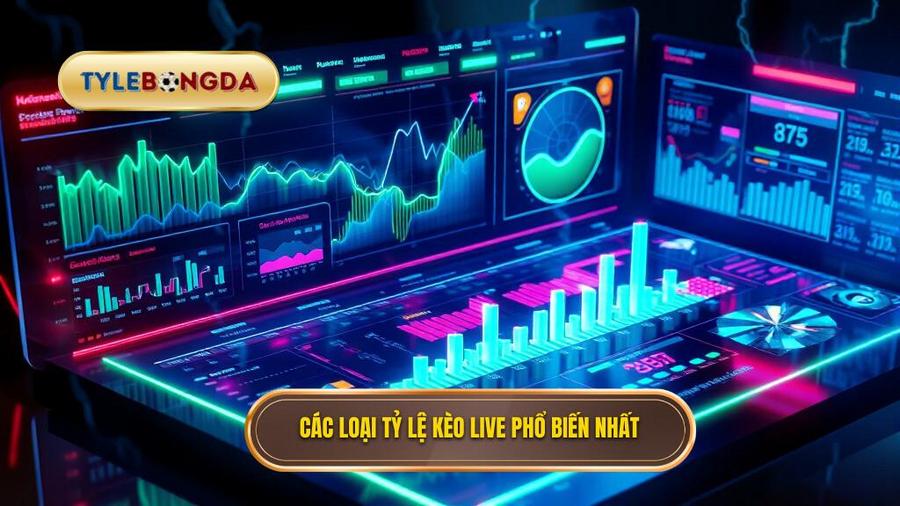 Các loại tỷ lệ kèo live phổ biến nhất hiện nay