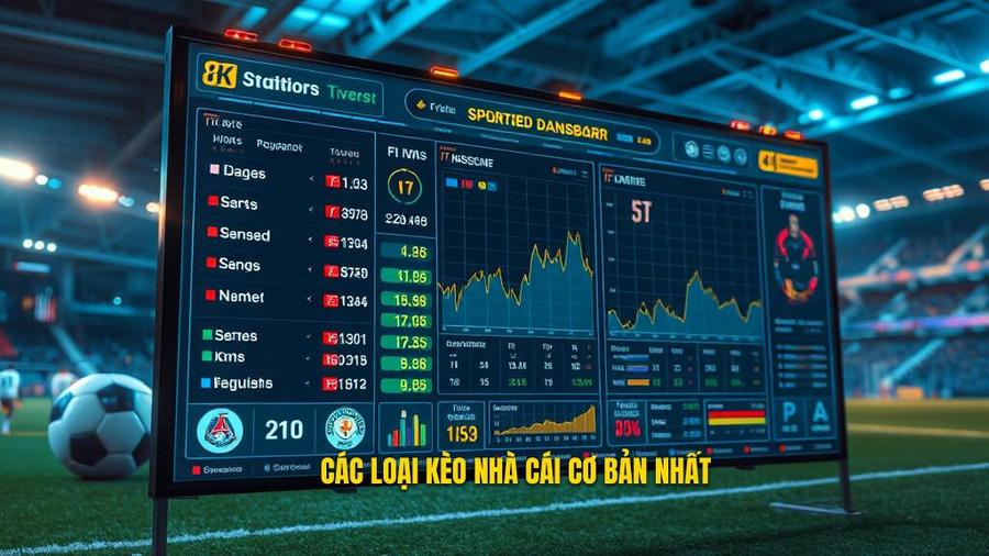 Các loại kèo cơ bản trong Bảng kèo nhà cái chính thức