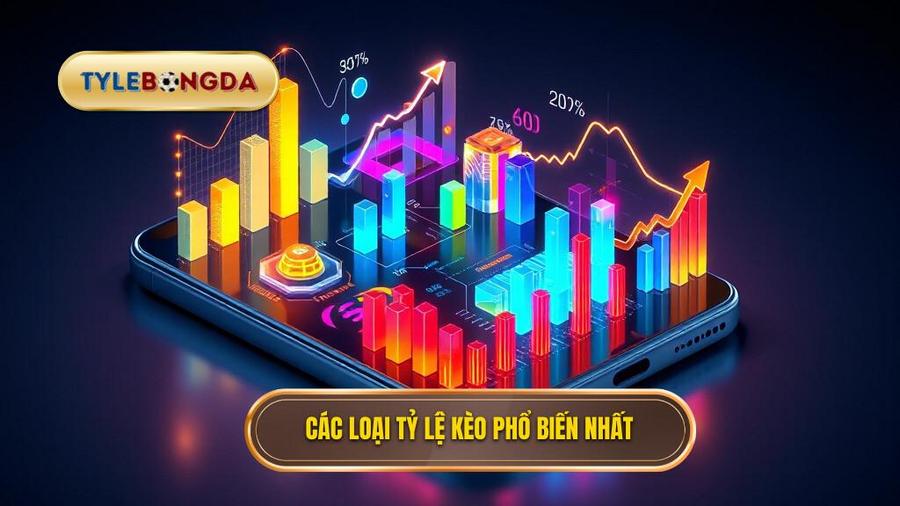 Các loại tỷ lệ kèo trực tuyến phổ biến nhất hiện nay