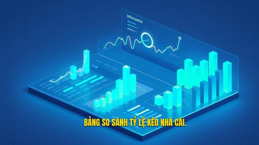 Bảng so sánh tỷ lệ kèo phổ biến tại các nhà cái hàng đầu