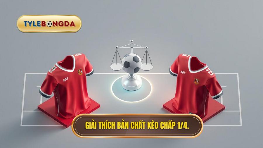 Kèo chấp 1/4 (0.25) là gì? Cẩm nang soi kèo đồng banh nửa trái từ A-Z 2 Hiểu rõ về bản chất của Kèo chấp 1/4 (0.25)