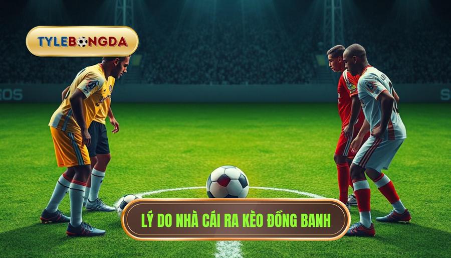 2. Tại sao nhà cái lại đưa ra tỷ lệ kèo đồng banh?