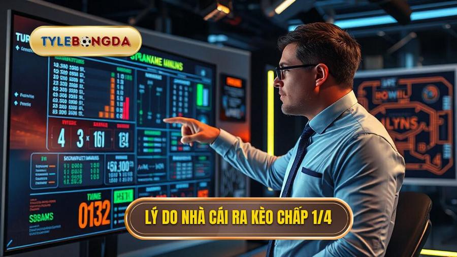Kèo chấp 1/4 (0.25) là gì? Cẩm nang soi kèo đồng banh nửa trái từ A-Z 4 Phân tích sâu: Tại sao nhà cái lại đưa ra Kèo chấp 1/4 (0.25)?